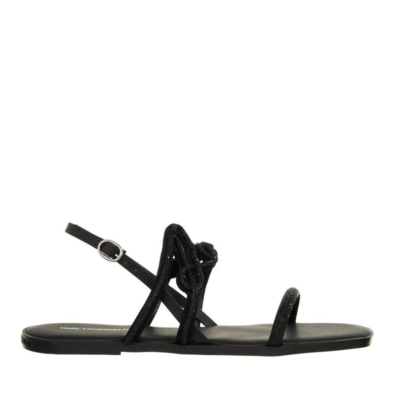Karl Lagerfeld Slipper & Pantoletten - Olympia Karl Signia Slide - Gr. 36 (EU) - in Schwarz - für Damen von Karl Lagerfeld