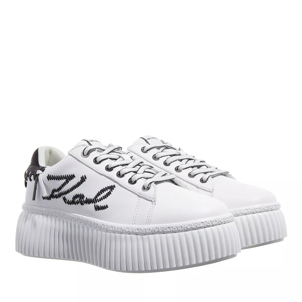 Karl Lagerfeld Sneakers - KREEPER LO Whipstitch Lo Lace - Gr. 36 (EU) - in Weiß - für Damen von Karl Lagerfeld