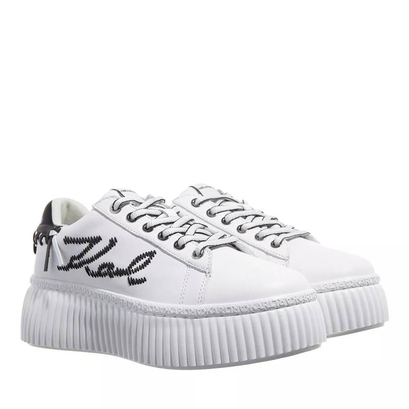 Karl Lagerfeld Sneakers - Kreeper Lo Whipstitch Lo Lace - Gr. 36 (EU) - in Weiß - für Damen von Karl Lagerfeld