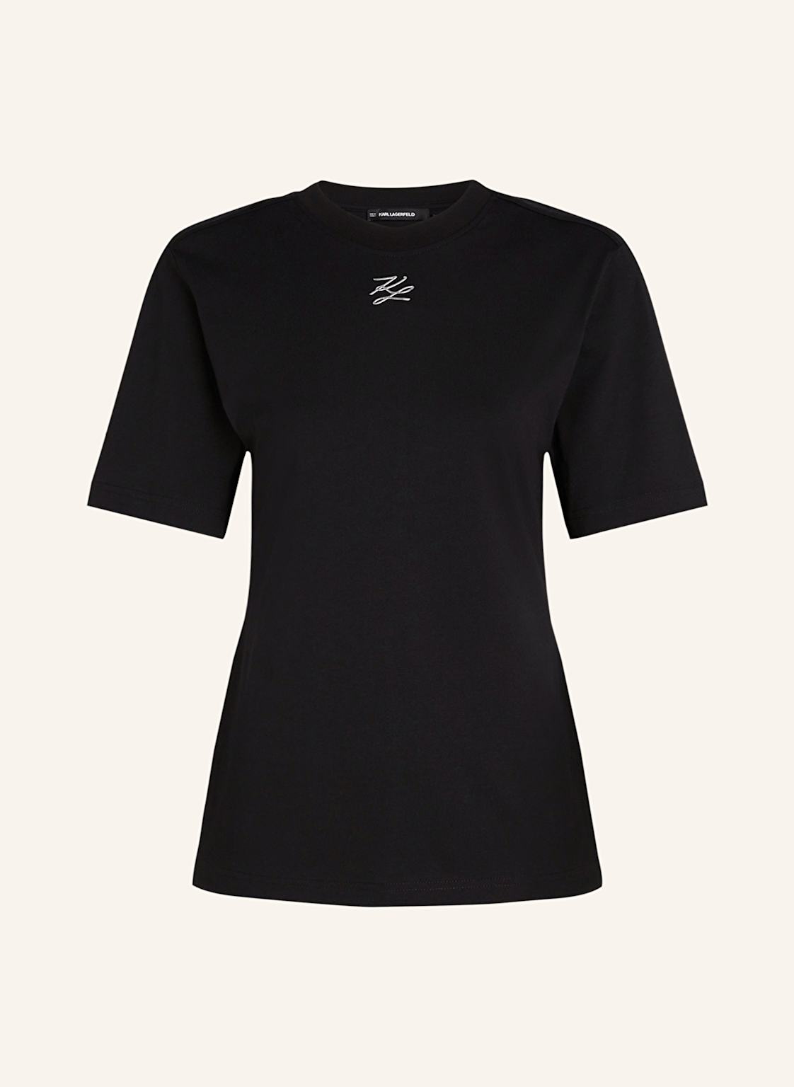 Karl Lagerfeld T-Shirt schwarz Karl Lagerfeld T-Shirt schwarz von Karl Lagerfeld