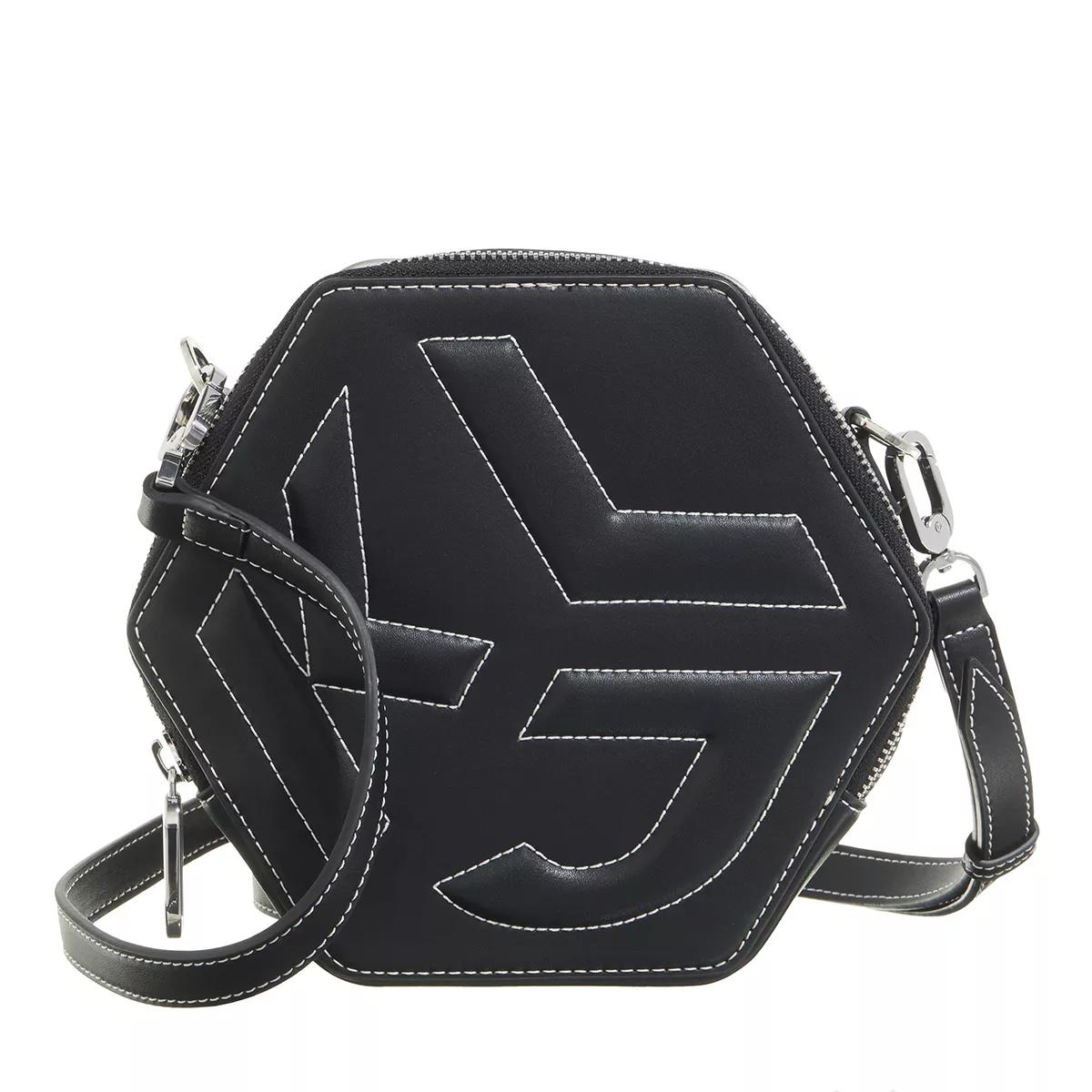 Karl Lagerfeld Jeans Schultertasche - Hexagon Crossbody - Gr. unisize - in Schwarz - für Damen Karl Lagerfeld Jeans Schultertasche - Hexagon Crossbody - Gr. unisize - in Schwarz - für Damen von Karl Lagerfeld Jeans