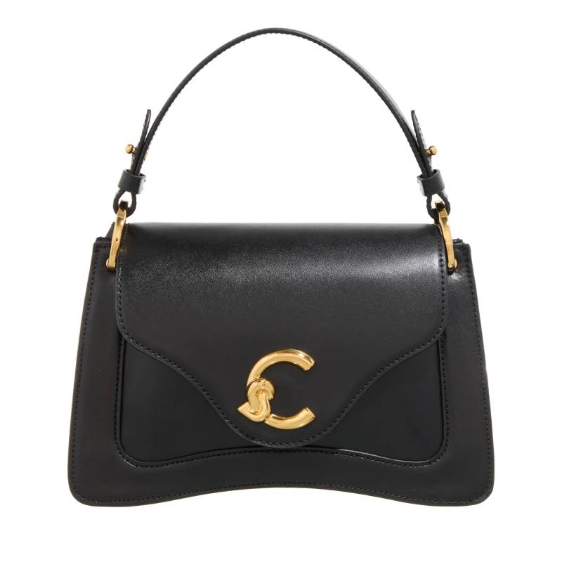 Coccinelle Schultertasche - Coccinelle C-Me Calf Cock - Gr. unisize - in Schwarz - für Damen von Coccinelle