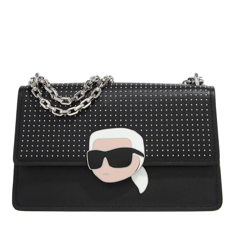Karl Lagerfeld Schultertasche - K/Lock Sm Shb Colorblock - Gr. unisize - in Grau - für Damen von Karl Lagerfeld