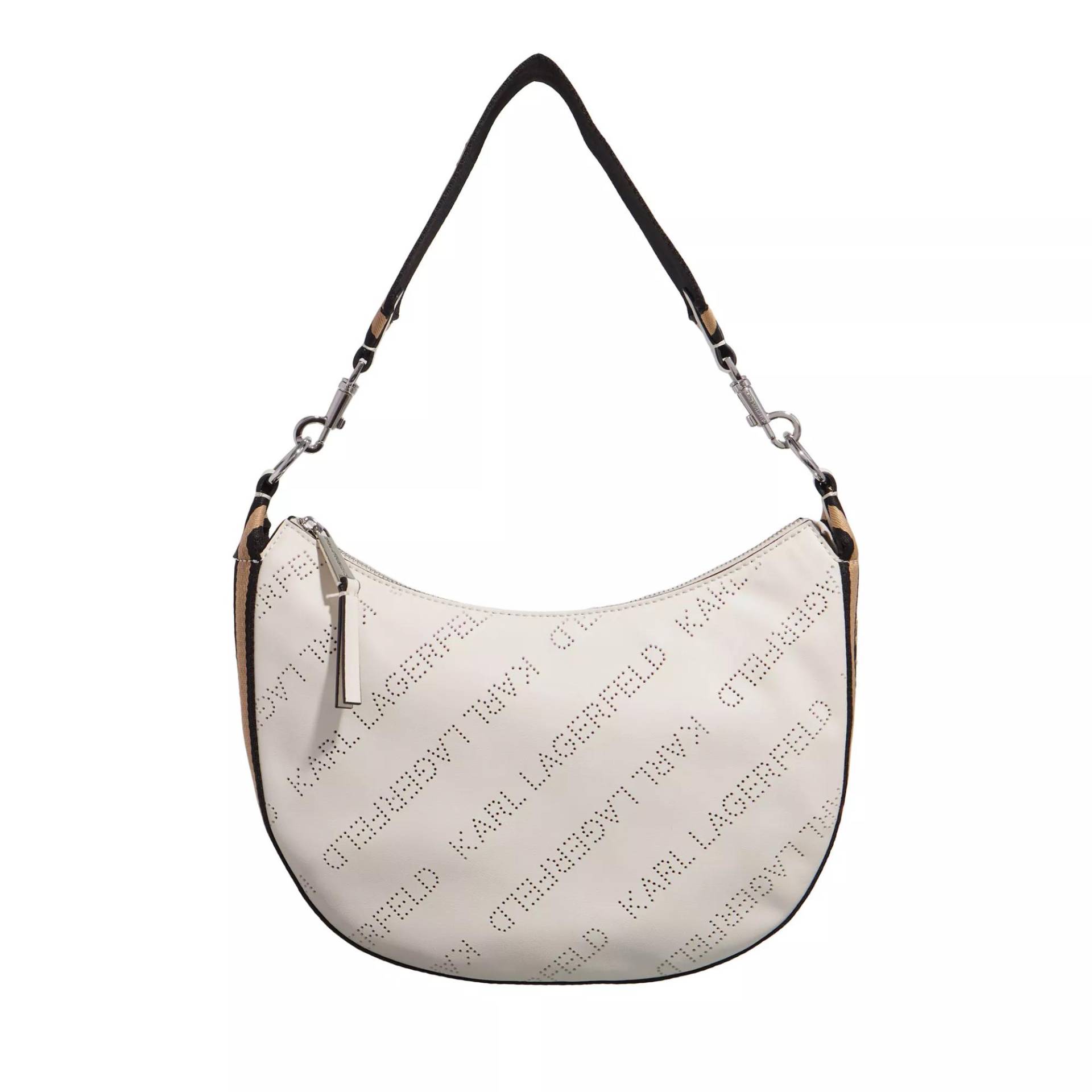 Karl Lagerfeld Umhängetasche - K/Moon Sm Shoulderbag - Gr. unisize - in Creme - für Damen von Karl Lagerfeld