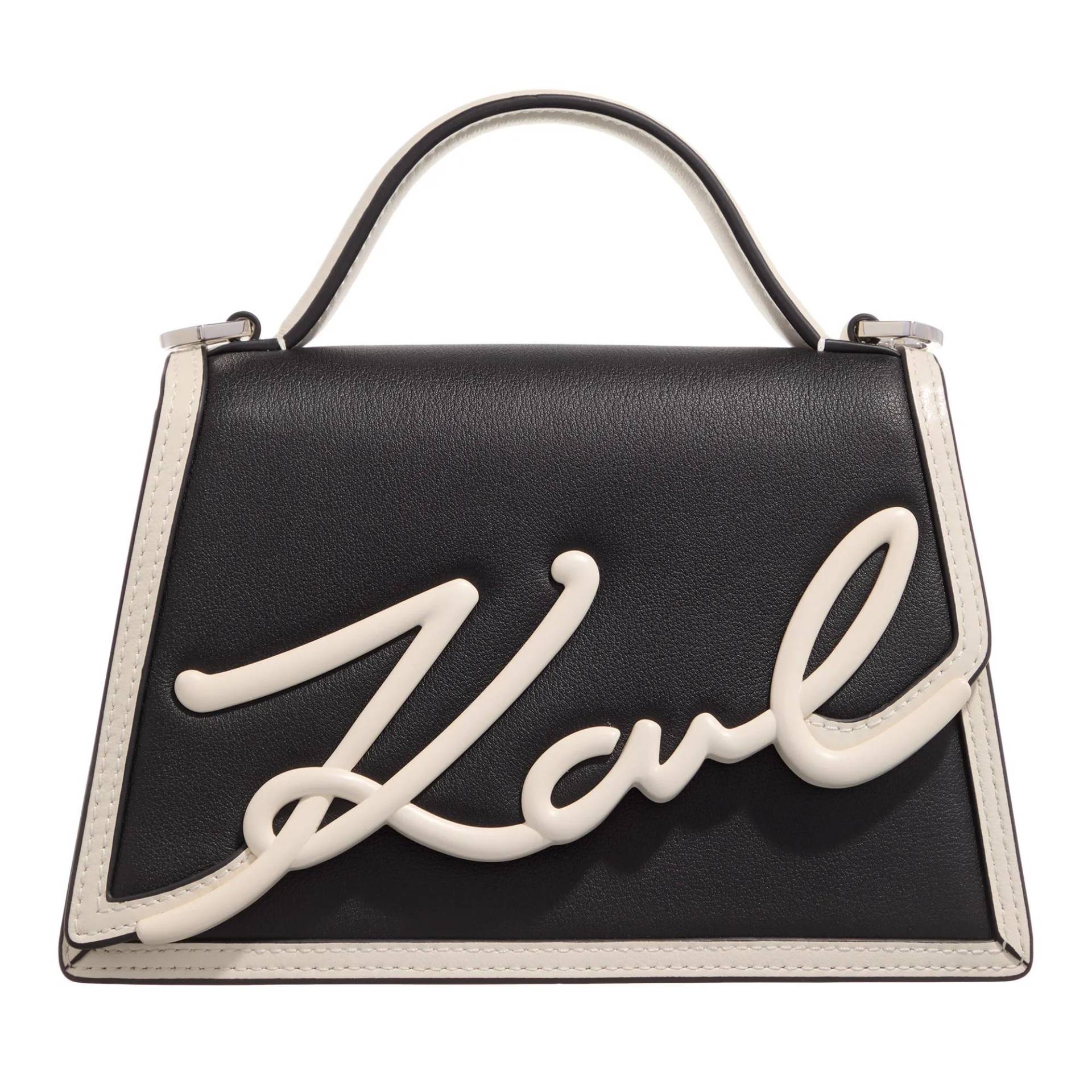 Karl Lagerfeld Schultertasche - K/Signature 2.0 Sp Sm Cb - Gr. unisize - in Schwarz - für Damen Karl Lagerfeld Schultertasche - K/Signature 2.0 Sp Sm Cb - Gr. unisize - in Schwarz - für Damen von Karl Lagerfeld