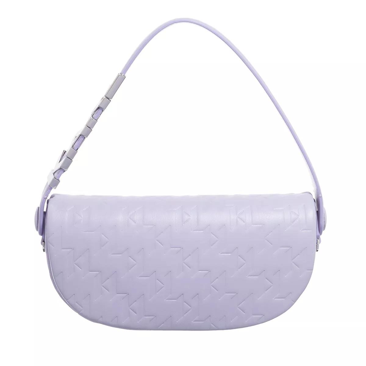 Karl Lagerfeld Umhängetasche - K/Swing Md Mini Bag - Gr. unisize - in Violett - für Damen von Karl Lagerfeld