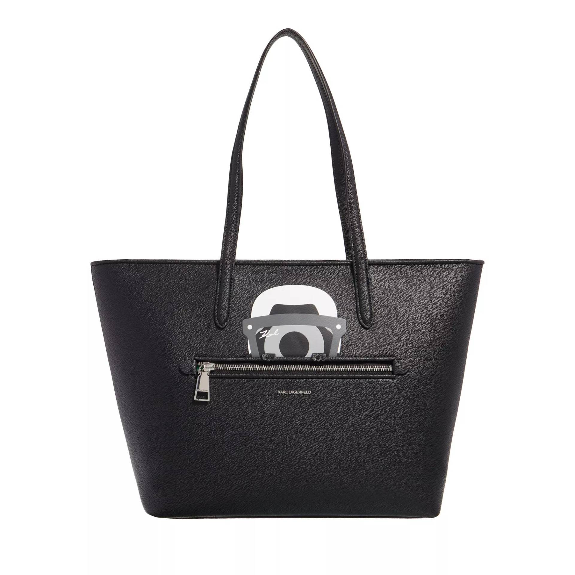 Karl Lagerfeld Schultertasche - Klxdd Cc Tote - Gr. unisize - in Schwarz - für Damen Karl Lagerfeld Schultertasche - Klxdd Cc Tote - Gr. unisize - in Schwarz - für Damen von Karl Lagerfeld