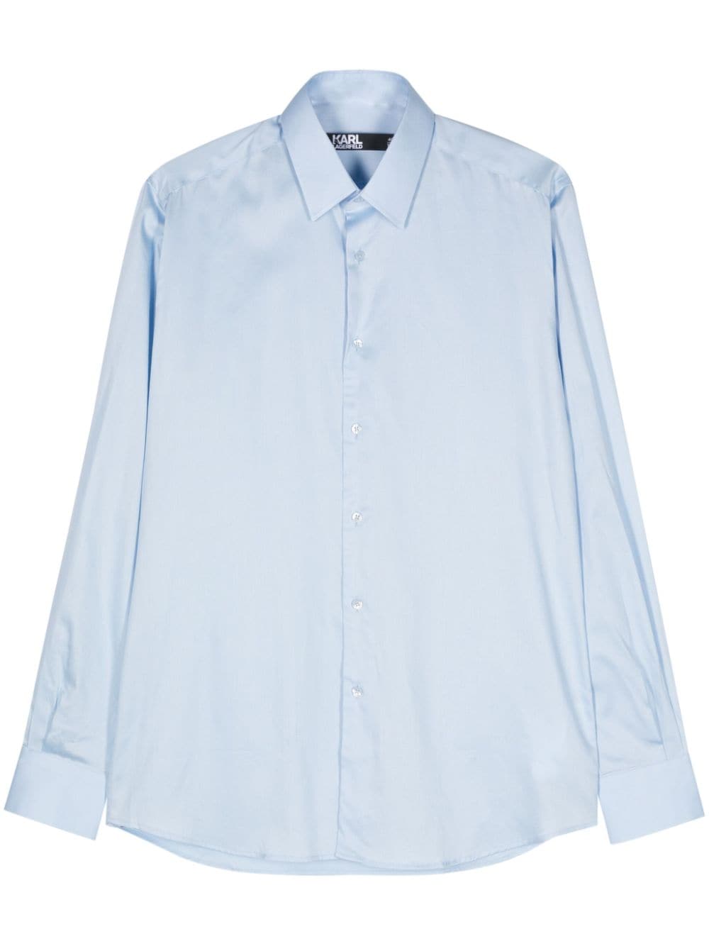 Karl Lagerfeld classic-collar shirt - Blue von Karl Lagerfeld