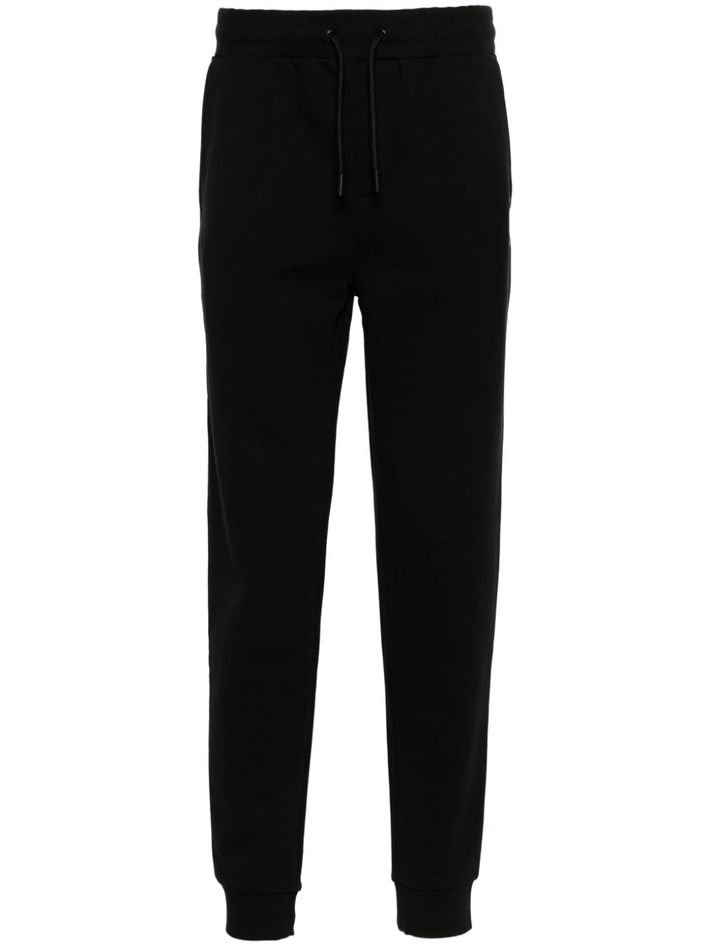 Karl Lagerfeld cotton logo-patch track-pants - Black von Karl Lagerfeld