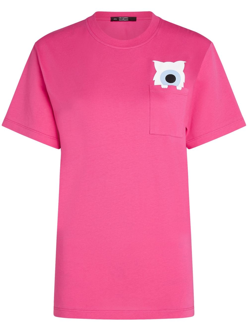 Karl Lagerfeld x Darcel Disappoints organic-cotton T-shirt - Pink von Karl Lagerfeld
