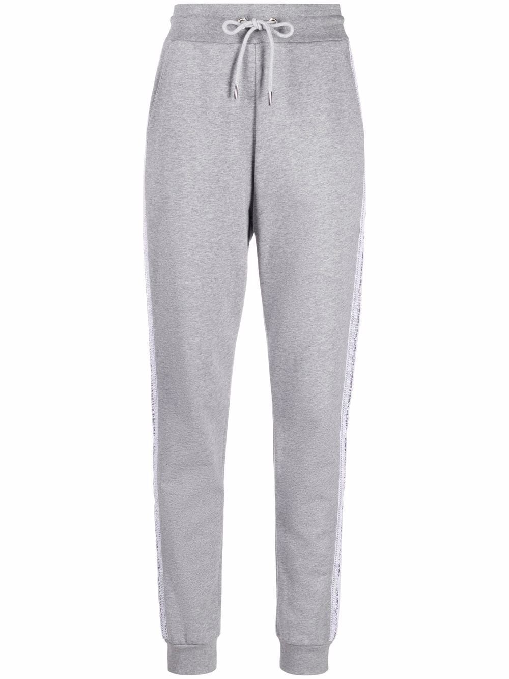 Karl Lagerfeld logo tape track pants - Grey von Karl Lagerfeld