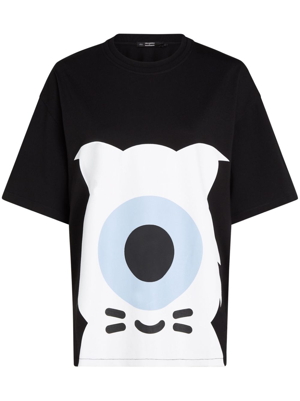 Karl Lagerfeld x Darcel Disappoints organic-cotton T-shirt - Black von Karl Lagerfeld