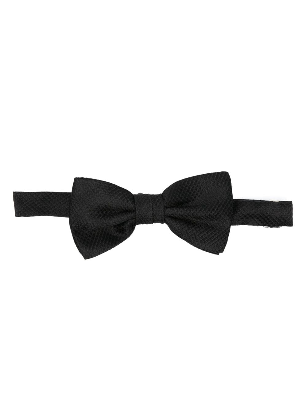Karl Lagerfeld silk bow tie - Black von Karl Lagerfeld
