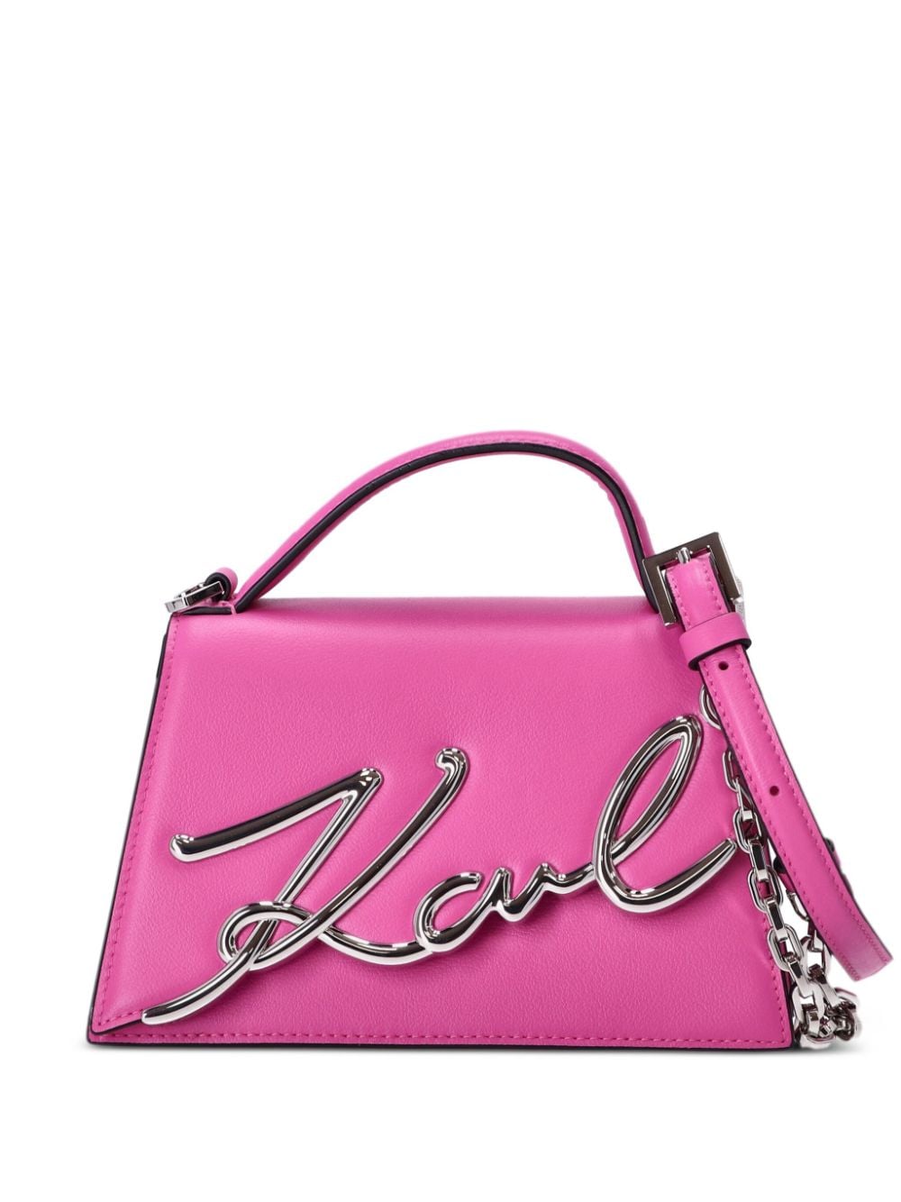 Karl Lagerfeld small K/Signature 2.0 crossbody bag - Pink von Karl Lagerfeld