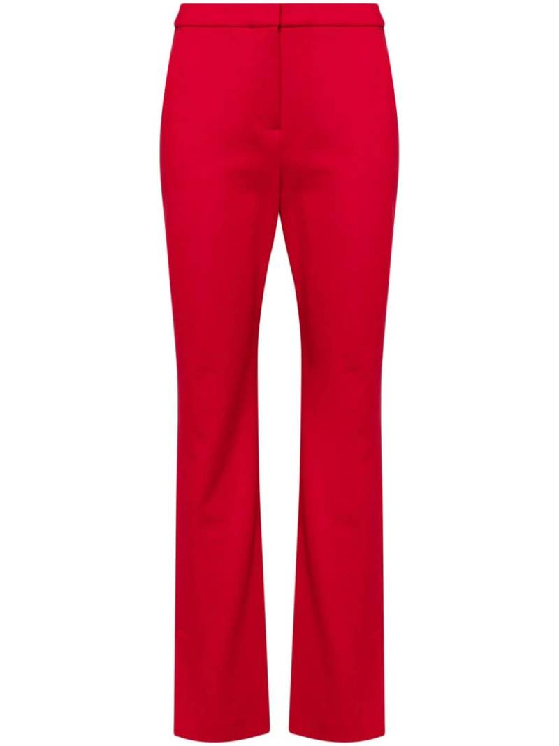 Karl Lagerfeld split-hem trousers - Red von Karl Lagerfeld