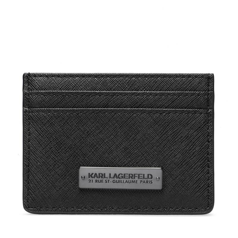 Kreditkartenetui KARL LAGERFELD 226M3227 Black A999 von Karl Lagerfeld