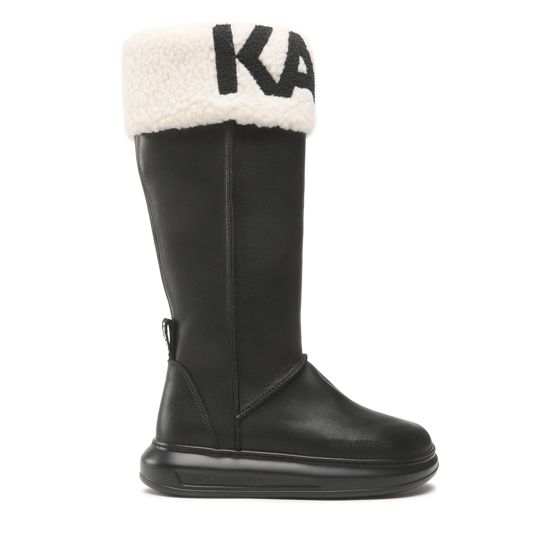 Stiefel KARL LAGERFELD KL44580 Black Lthr von Karl Lagerfeld