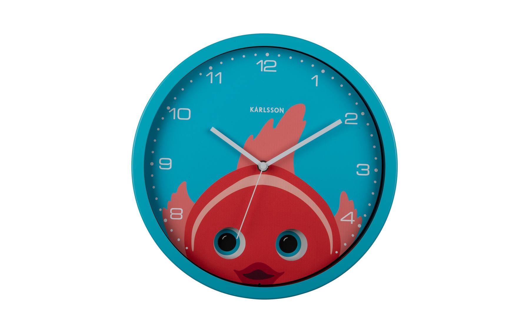 Karlsson Wanduhr »Goldfarbenfisch Ø 30,8 cm« Karlsson Wanduhr »Goldfarbenfisch Ø 30,8 cm« von Karlsson