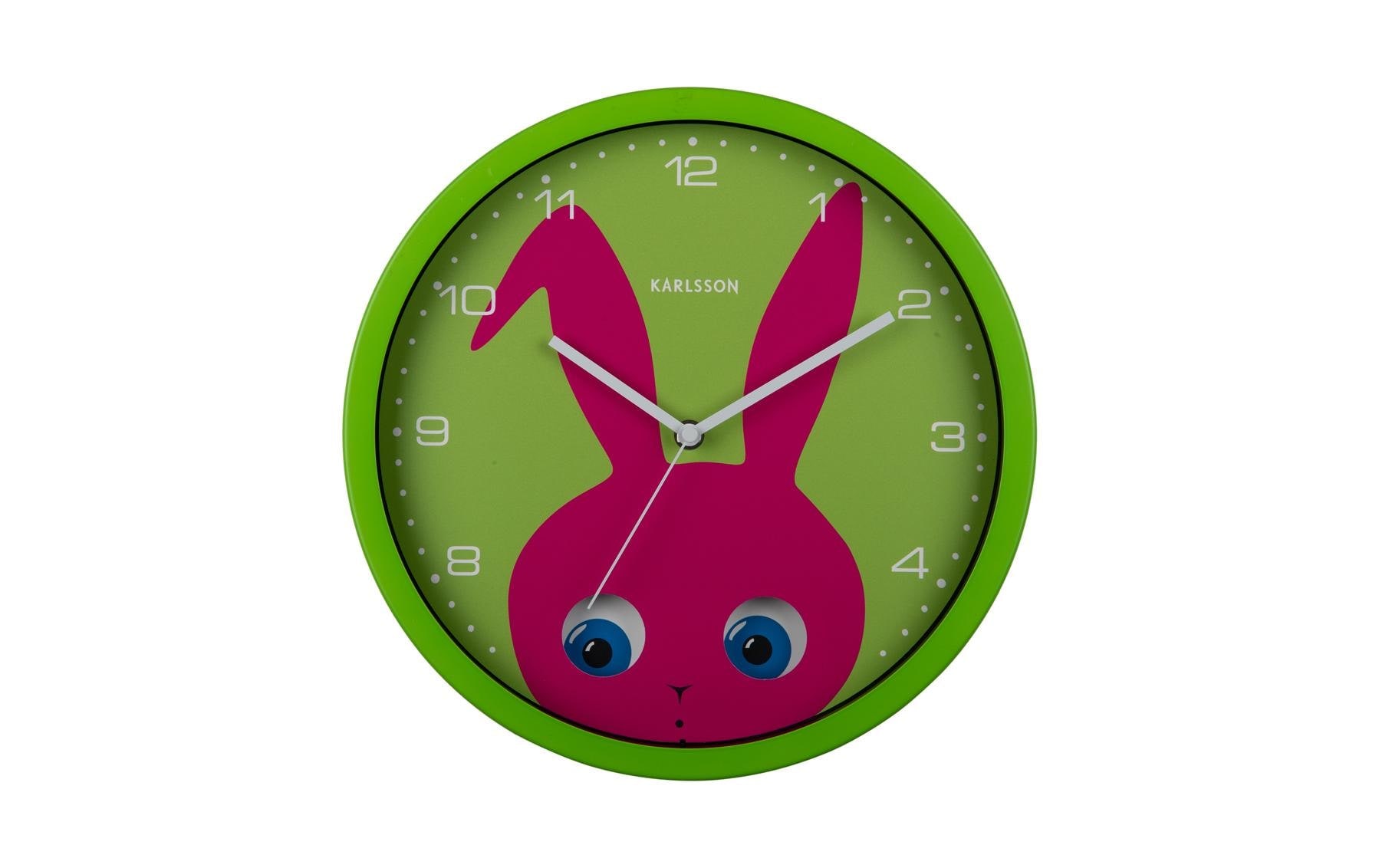 Karlsson Wanduhr »Hase Ø 30,8 cm« Karlsson Wanduhr »Hase Ø 30,8 cm« von Karlsson