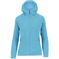 KARPOS Damen Fleecejacke Polartec Hoodie blau | L von Karpos