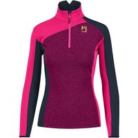 KARPOS Damen Funktionsshirt Federa Half-Zip Fleece beere | M von Karpos