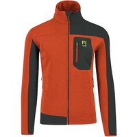 KARPOS Herren Fleecejacke Cherz orange | M von Karpos