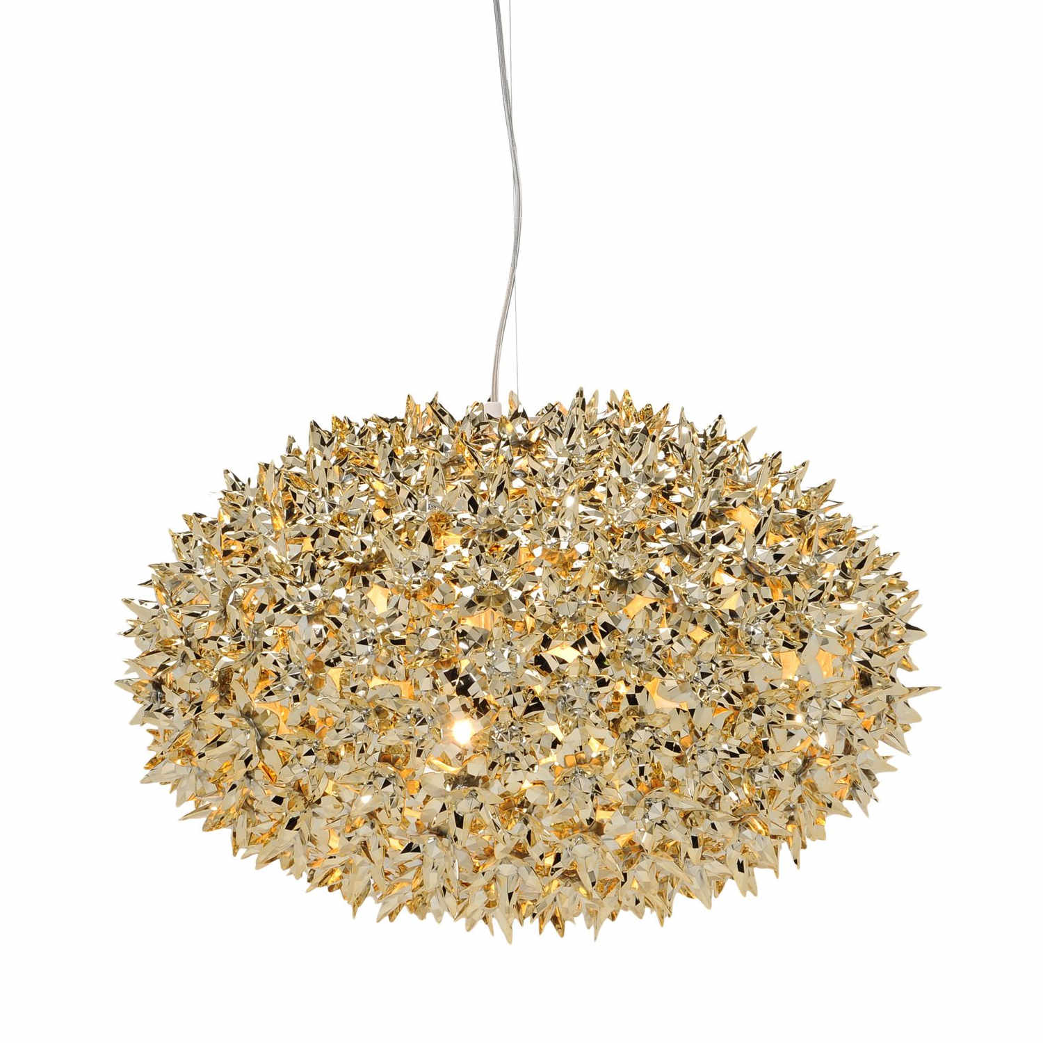 Bloom LED Pendelleuchte, Farbe gold, Durchmesser 53 cm von Kartell