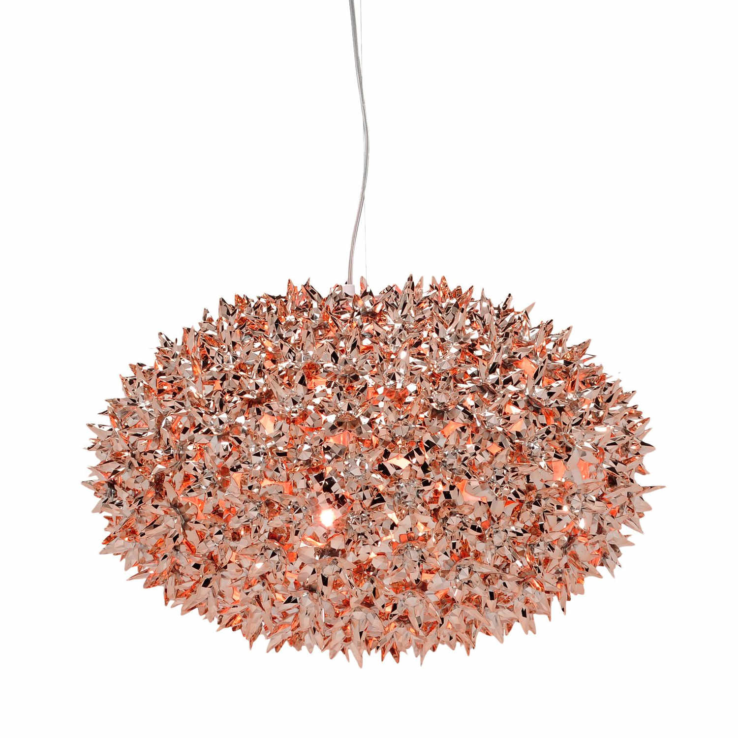 Bloom LED Pendelleuchte, Farbe kupfer, Durchmesser 53 cm von Kartell