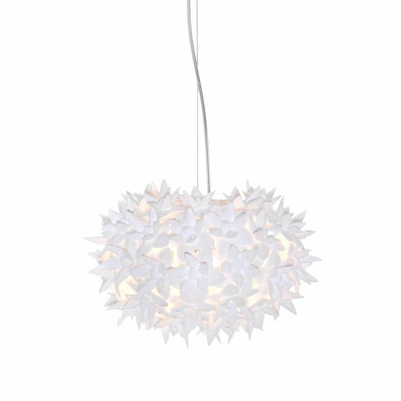 Bloom LED Pendelleuchte, Farbe weiss, Durchmesser 28 cm von Kartell