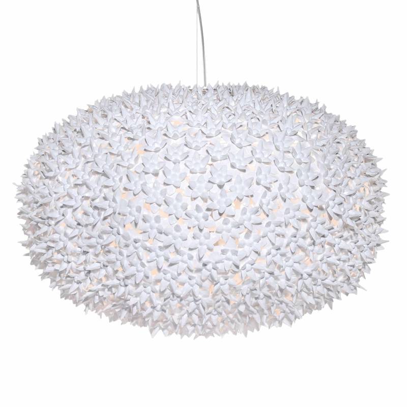 Bloom LED Pendelleuchte, Farbe weiss, Durchmesser 80 cm von Kartell