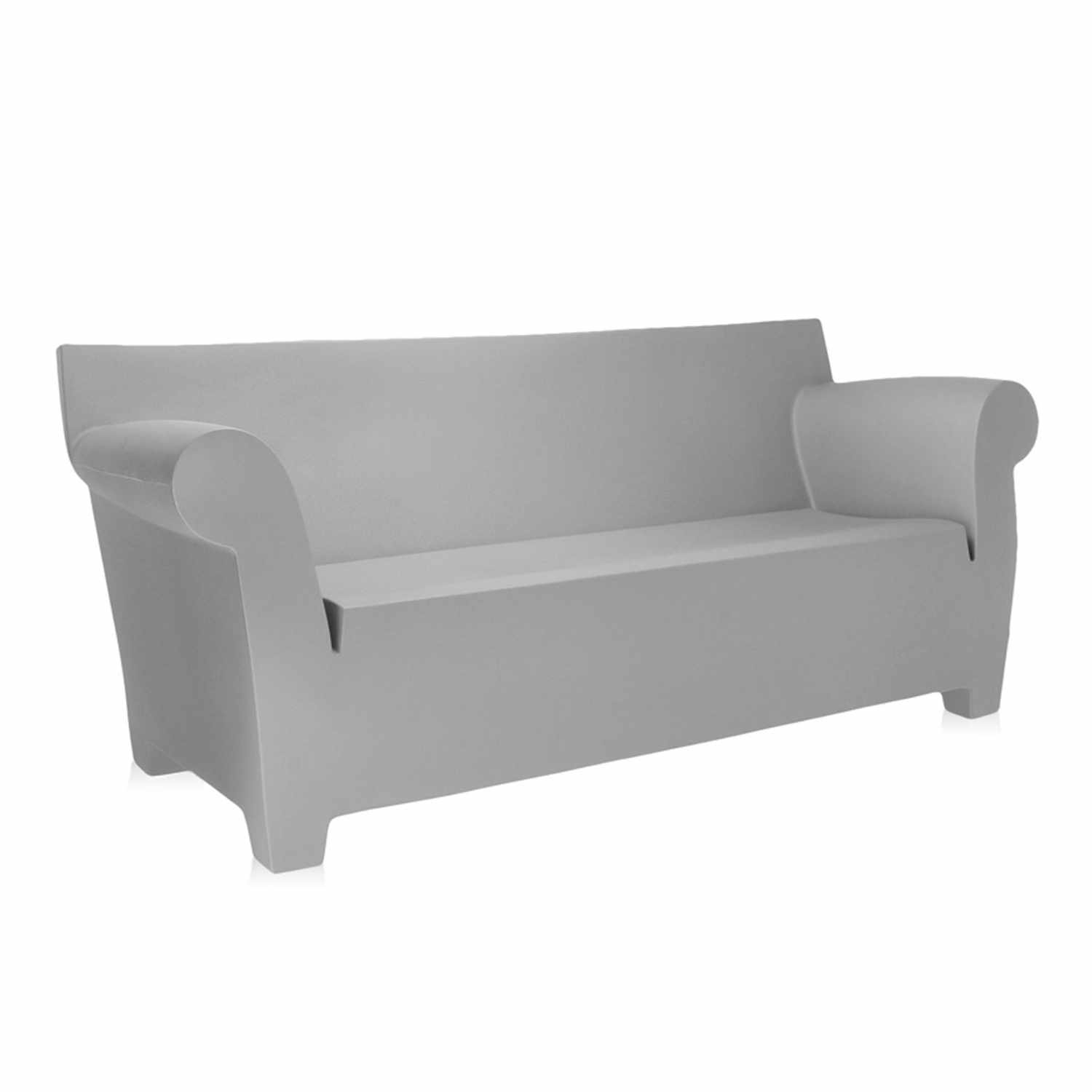 Bubble Club Sofa, Farbe hellgrau von Kartell