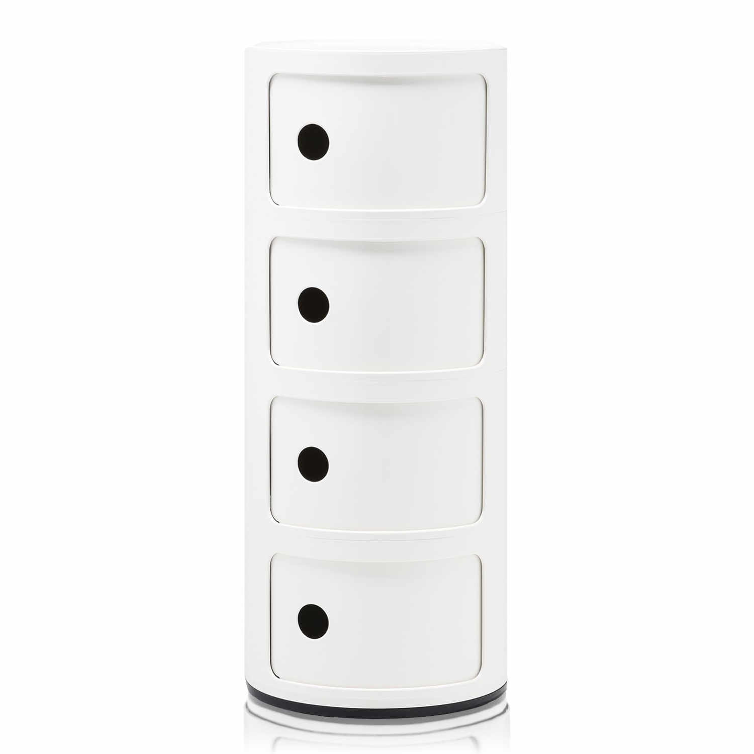 Componibili 4er Container, Farbe weiss von Kartell