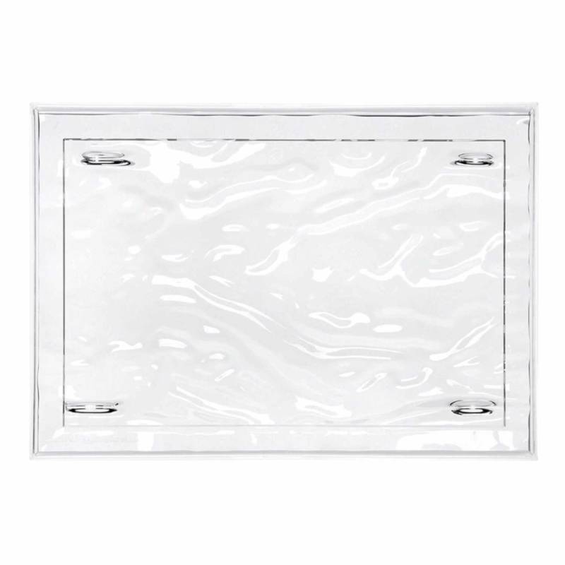 Dune Big Tablett, Farbe transparent/glasklar von Kartell