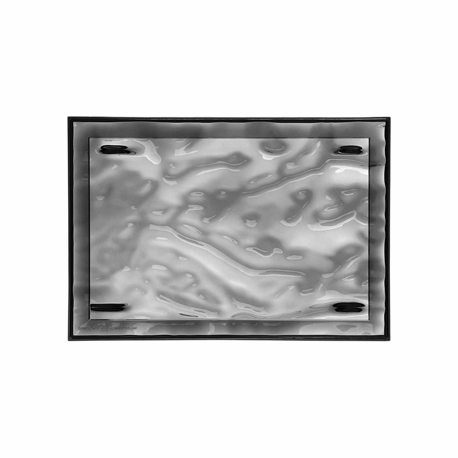 Dune Tablett, Farbe transparent/rauchfarben Dune Tablett, Farbe transparent/rauchfarben von Kartell