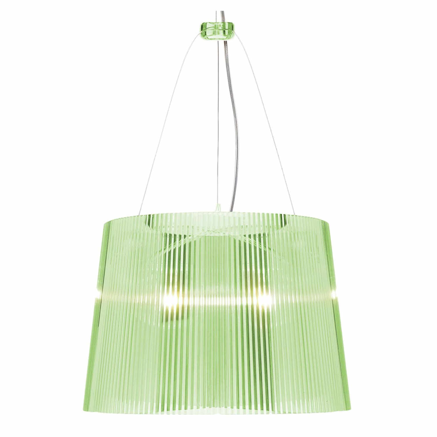 Gè LED Hängeleuchte, Farbe transparent/grün von Kartell
