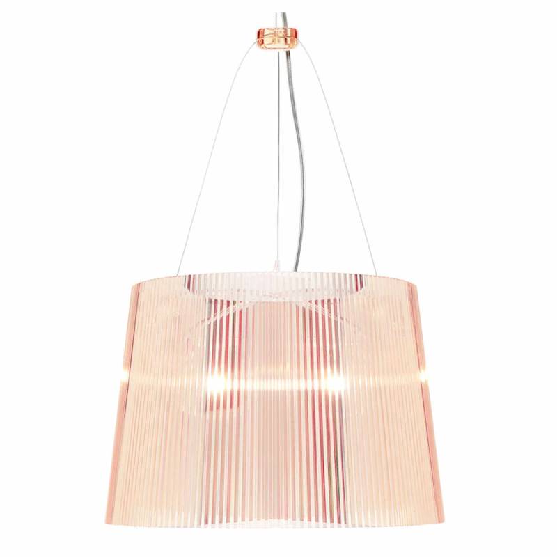 Gè LED Hängeleuchte, Farbe transparent/rosa von Kartell