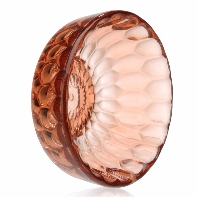 Jellies Coat Hangers Garderobenhaken, Durchmesser 9,5 cm, Farbe transparent/rosa von Kartell
