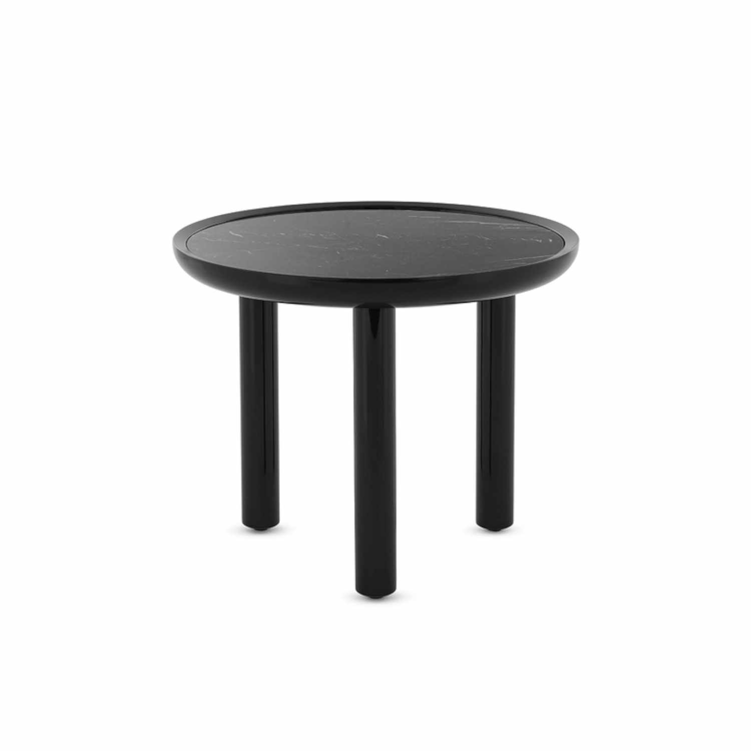 K-Top Beistelltisch, Ausführung mn/schwarz marquina-schwarz K-Top Beistelltisch, Ausführung mn/schwarz marquina-schwarz von Kartell