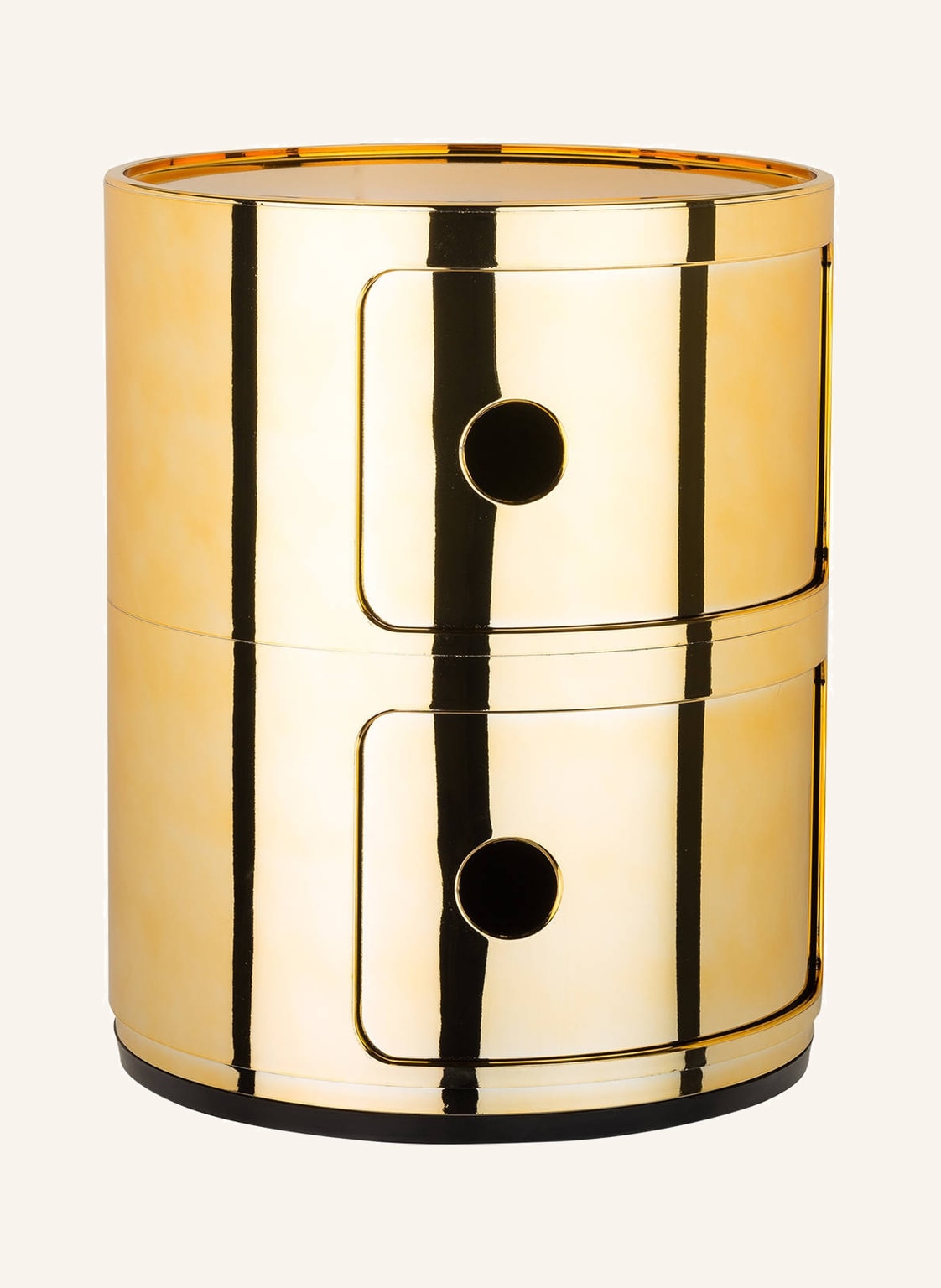 Kartell Beistelltisch Componibili gold Kartell Beistelltisch Componibili gold von Kartell