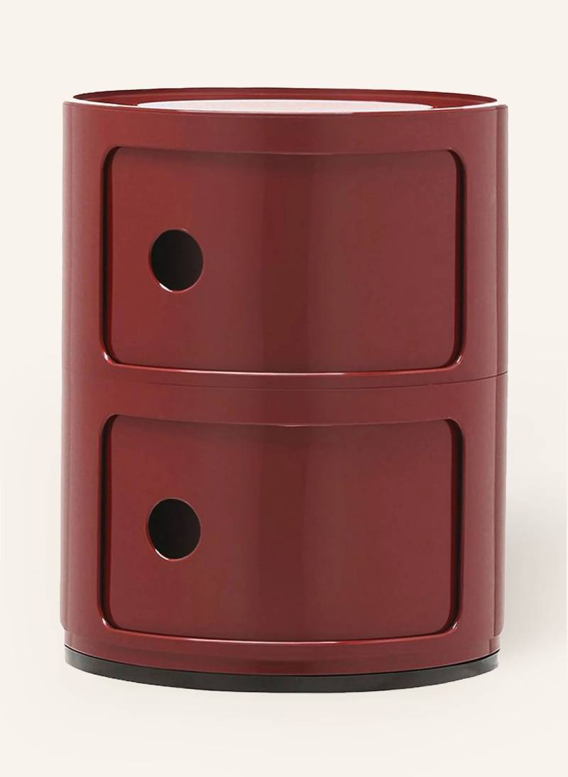Kartell Beistelltisch Componibili rot von Kartell