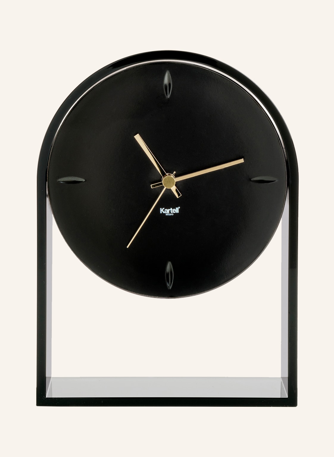 Kartell Tischuhr Air Du Temps schwarz Kartell Tischuhr Air Du Temps schwarz von Kartell