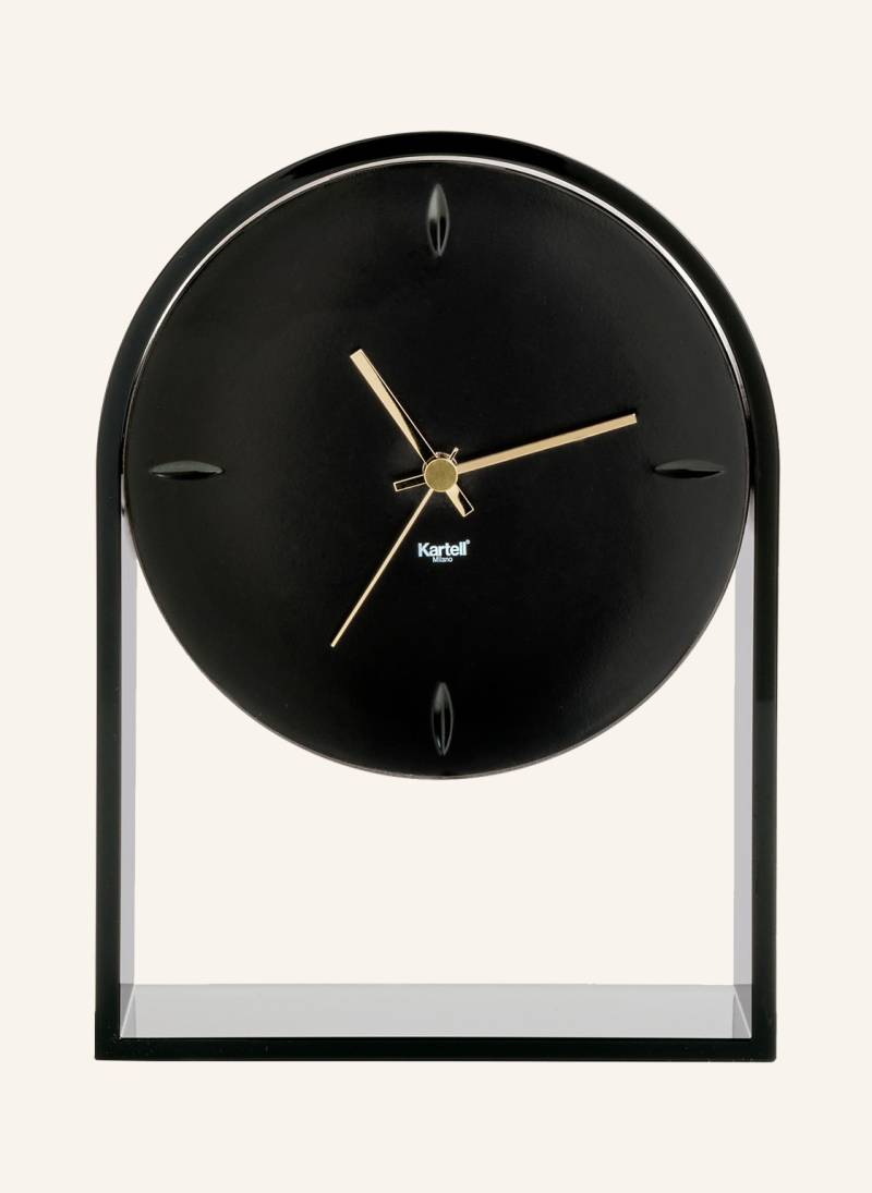 Kartell Tischuhr Air Du Temps schwarz von Kartell