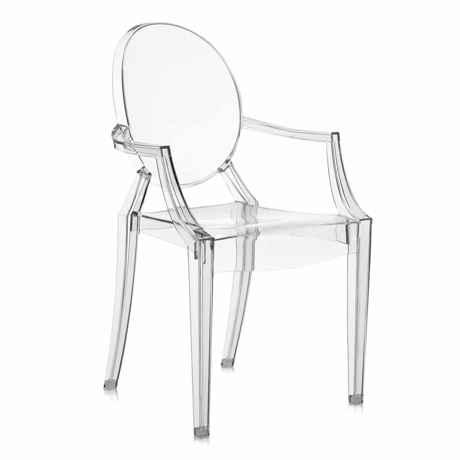 Lou Lou Ghost Kids Kinderstuhl, Farbe transparent/glasklar von Kartell