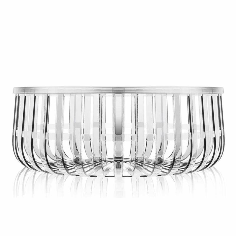 Panier Beistelltisch, Farbe transparent/glasklar von Kartell