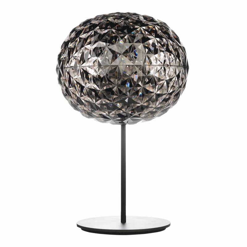 Planet LED Tischleuchte, Farbe transparent/rauch von Kartell