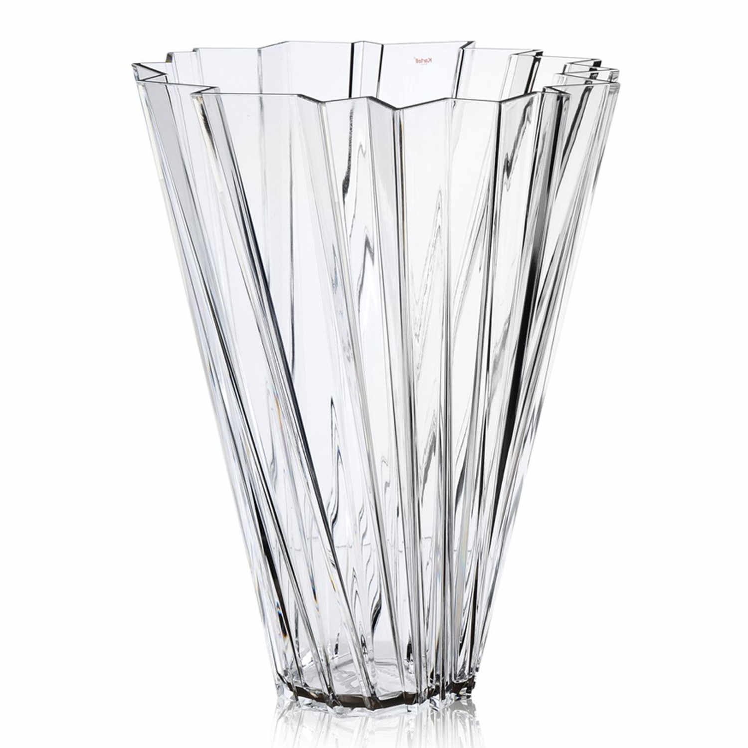 Shanghai Vase, Farbe transparent/glasklar von Kartell