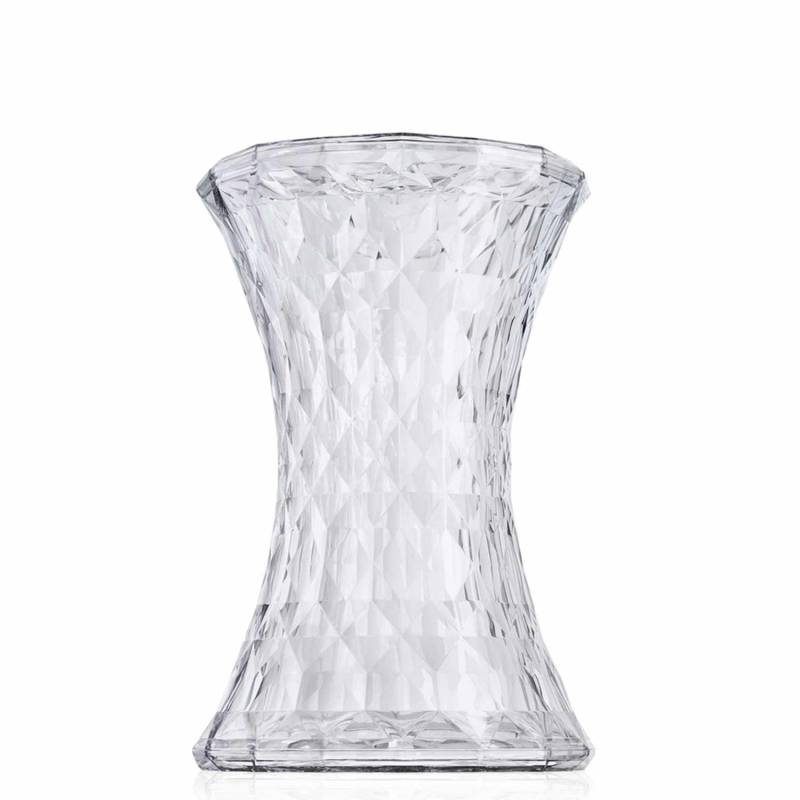Stone Hocker, Farbe transparent/glasklar von Kartell