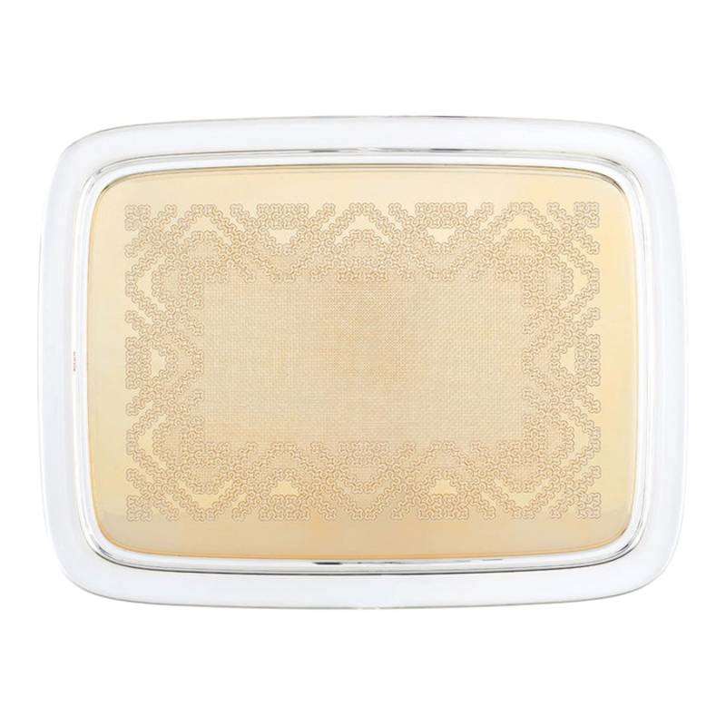 Teatime Tablett, Farbe gold von Kartell