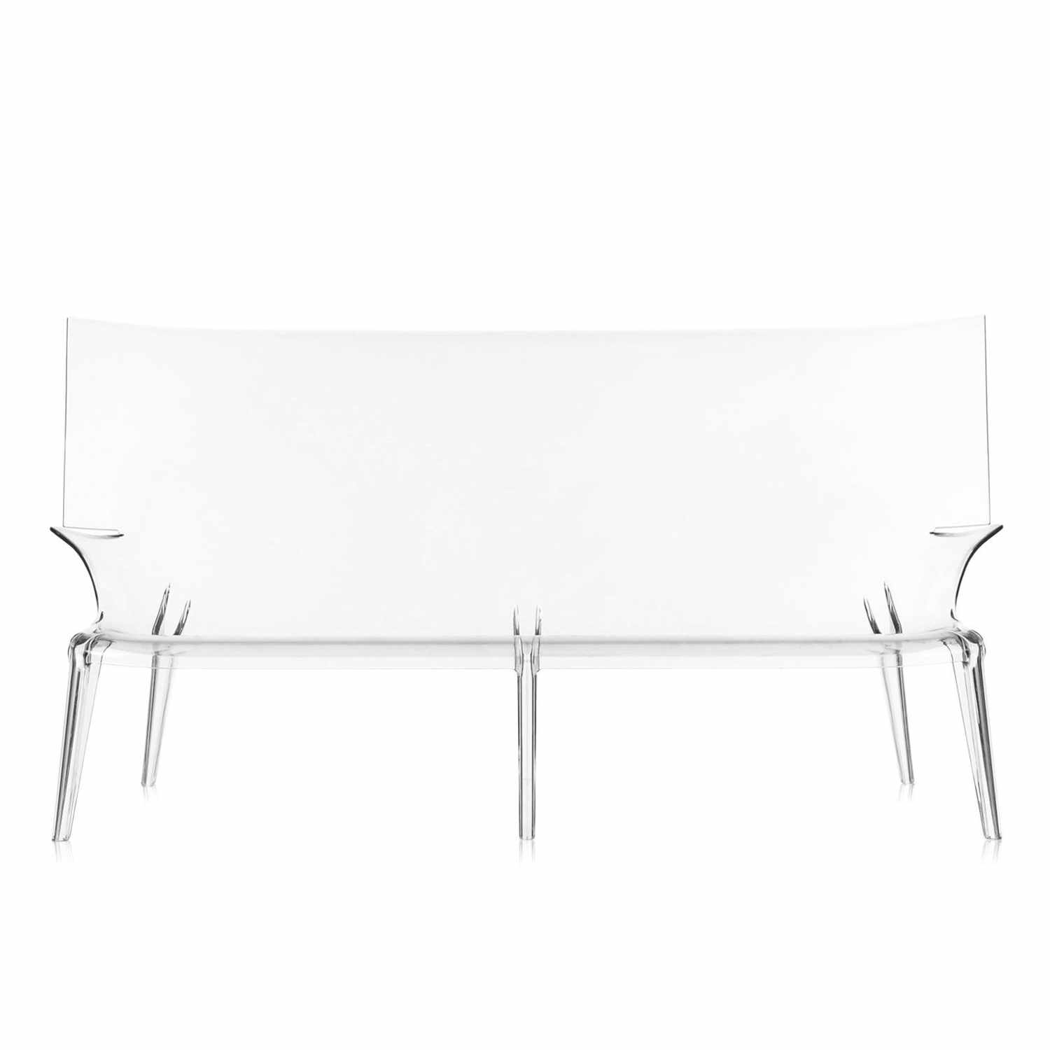 Uncle Jack Sofa, Farbe transparent/glasklar von Kartell