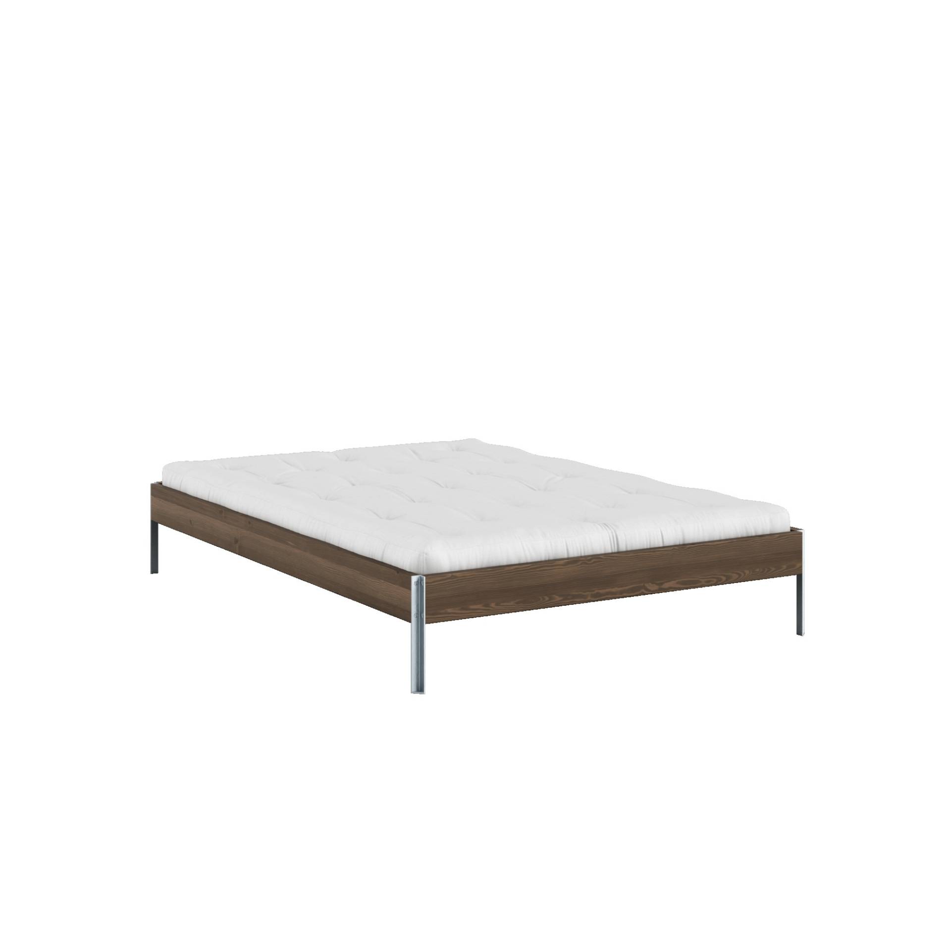 Karup Design Bettgestell »CORE BED Bodenbett, Holzrahmen, Futonbett, Jugendbett, Holzbett«, Massivholzbett mit Lattenrost, Kiefer massiv, Doppelbett ohne Kopfteil Karup Design Bettgestell »CORE BED Bodenbett, Holzrahmen, Futonbett, Jugendbett, Holzbett«, Massivholzbett mit Lattenrost, Kiefer massiv, Doppelbett ohne Kopfteil von Karup Design